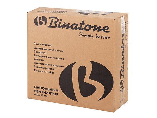 Вентилятор BINATONE SF 1603