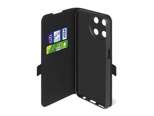 Чехол DF для Realme 11 (4G) rmFlip-47 (black)