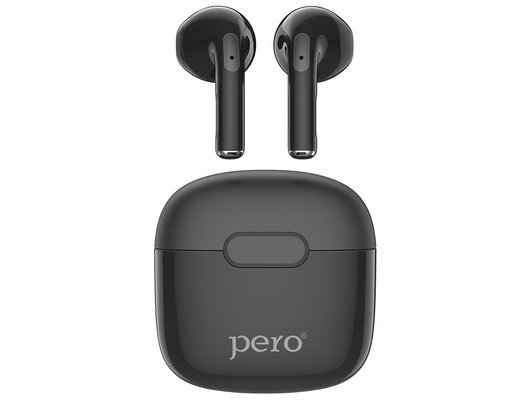 Гарнитуры TWS стерео PERO TWS05 COLORFUL BLACK