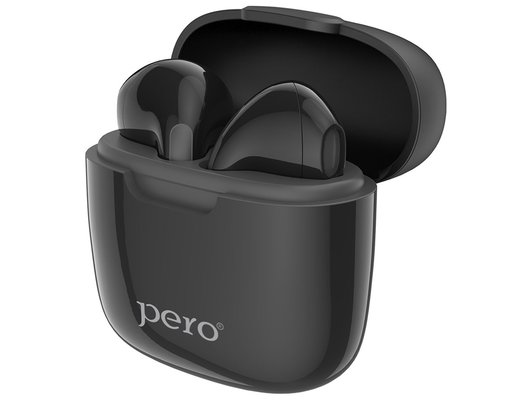 Гарнитуры TWS стерео PERO TWS05 COLORFUL BLACK