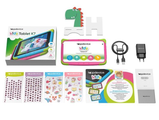 Планшет Topdevice Kids Tablet K7 2/32Gb Pink TDT3887 WI D PK CIS32GB