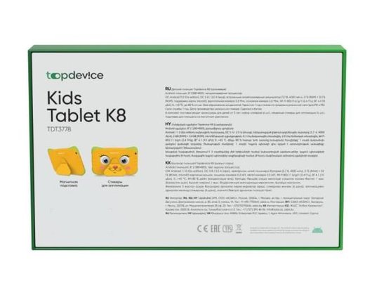 Планшет Topdevice Kids Tablet 8 32Gb TDT3778_Wi_E_CIS