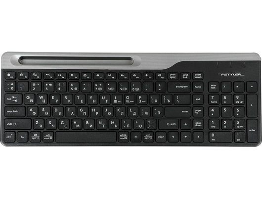 Клавиатура беспроводная A4Tech Fstyler FBK25 черный/серый (FBK25 BLACK)