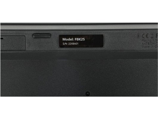 Клавиатура беспроводная A4Tech Fstyler FBK25 черный/серый (FBK25 BLACK)