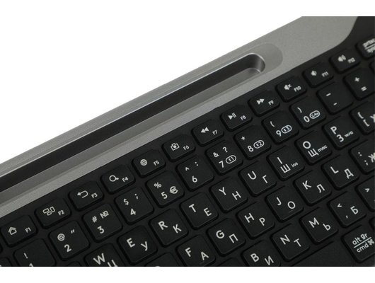 Клавиатура беспроводная A4Tech Fstyler FBK25 черный/серый (FBK25 BLACK)