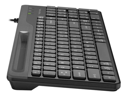 Клавиатура проводная A4Tech Fstyler FK25 черный/серый (FK25 BLACK)