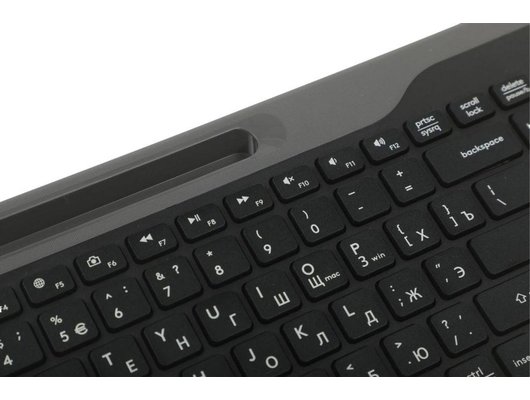 Клавиатура проводная A4Tech Fstyler FK25 черный/серый (FK25 BLACK)