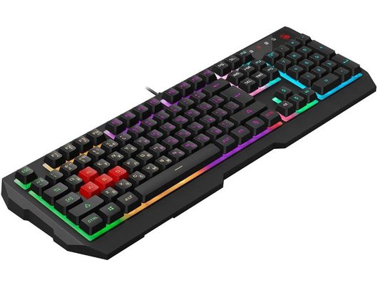 Клавиатура+мышь A4Tech Bloody B1700 черный (B1700 (B140N + ES7 + BP-50M))