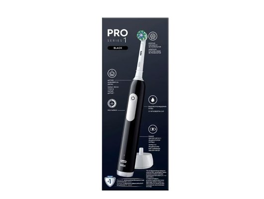 Зубная щетка электрическая ORAL-B Pro 1 (500)/D305.513.3 черная