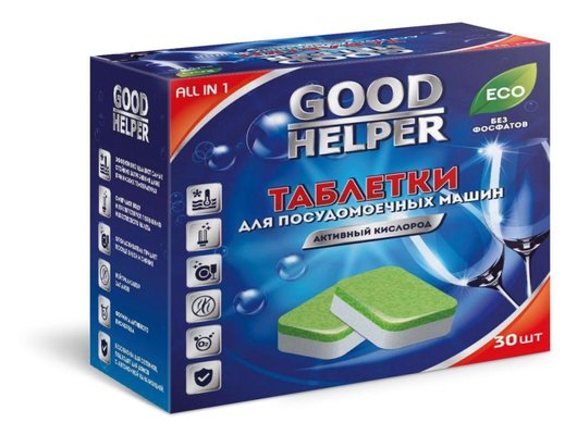 Таблетки для ПММ GOODHELPER GH-DW-30E 30шт Эко