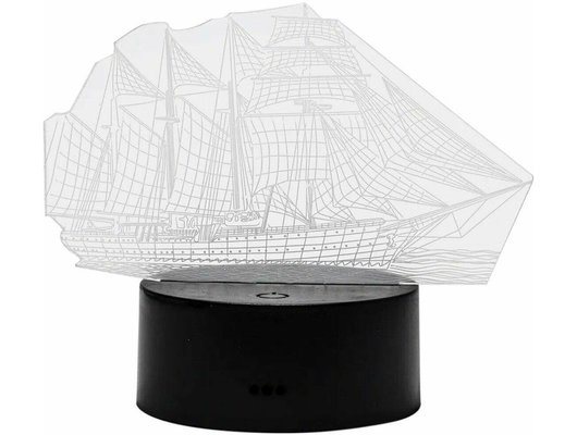 Декоративный светильник Camelion NL-404 Фрегат 3Вт/RGB/USB