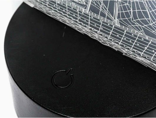 Декоративный светильник Camelion NL-404 Фрегат 3Вт/RGB/USB