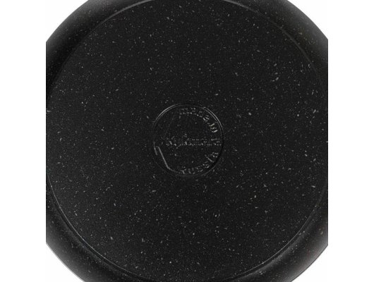 Сотейник KUKMARA смт308а с крышкой (темный мрамор)