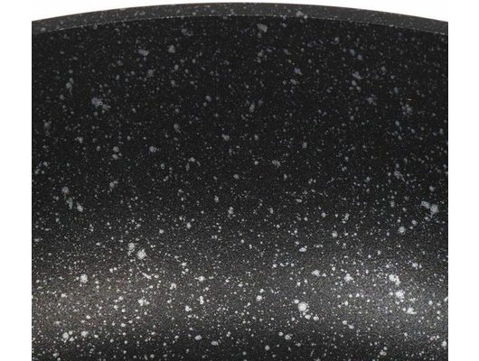 Сотейник KUKMARA смт308а с крышкой (темный мрамор)