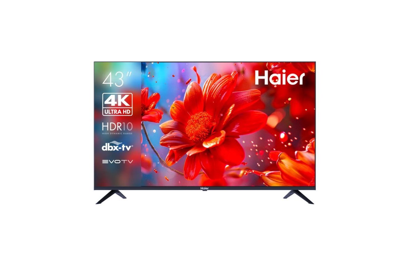 4K (Ultra HD) Smart телевизор HAIER 43 SMART TV S2 - купить в  интернет-магазине RBT.ru. Цены, отзывы, характеристики и доставка в  Челябинске