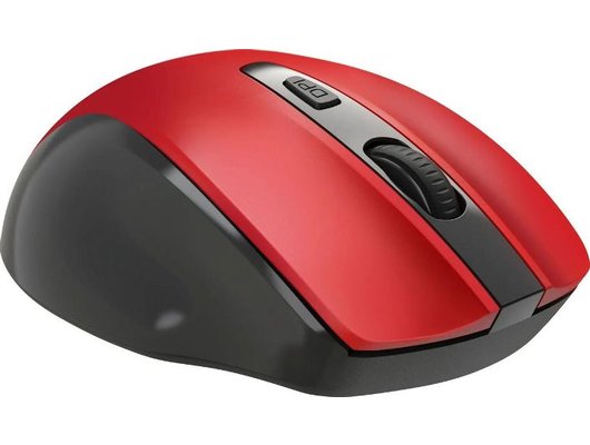 Мышь беспроводная Defender Prime MB-053 черно-красная