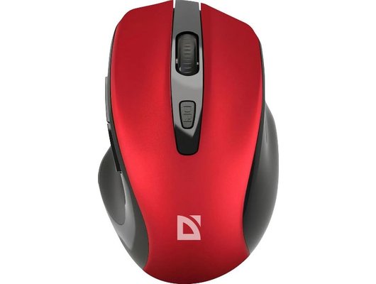 Мышь беспроводная Defender Prime MB-053 черно-красная