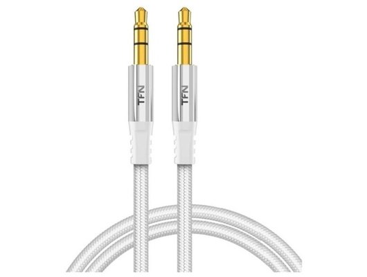 Кабель TFN AUX forza 1.0m silver TFN-CFZAUXMET1MSL