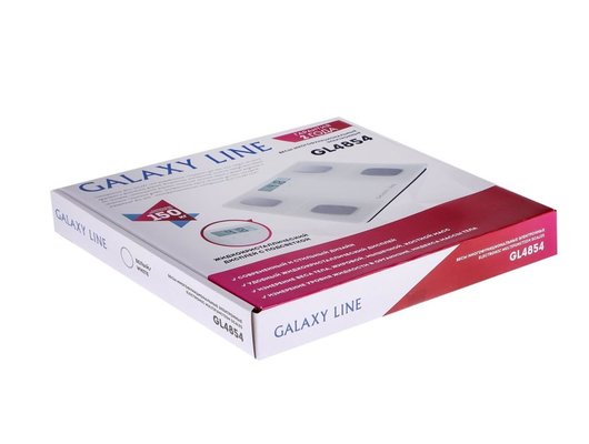 Весы напольные GALAXY GL 4854 белые