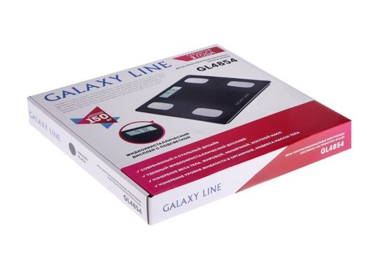 Весы напольные GALAXY GL 4854 черные