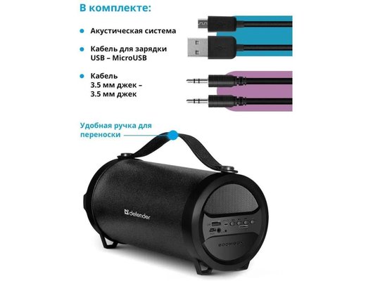 Портативная акустика Defender G24