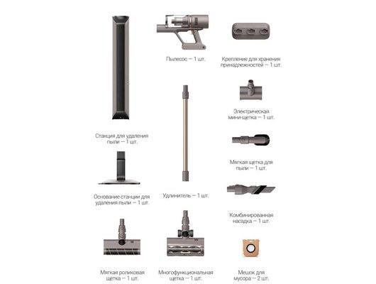 Пылесос DREAME Cordless Stick Vacuum Vortech Z10 (VPV17A)