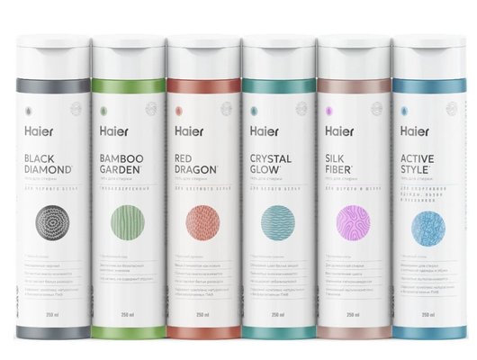 Гели для стирки HAIER комплект 6 гелей 6 кондиционеров