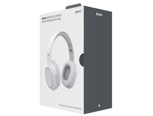 Наушники полноразмерные PERO BH04 WHITE