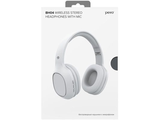 Наушники полноразмерные PERO BH04 WHITE