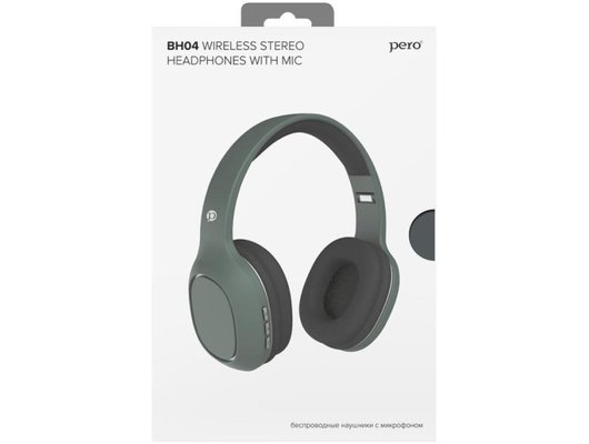 Наушники полноразмерные PERO BH04 KHAKI