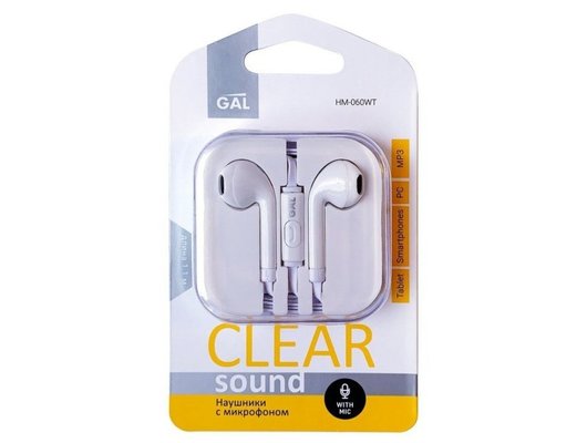 Гарнитуры GAL HM-060WT БЕЛЫЙ