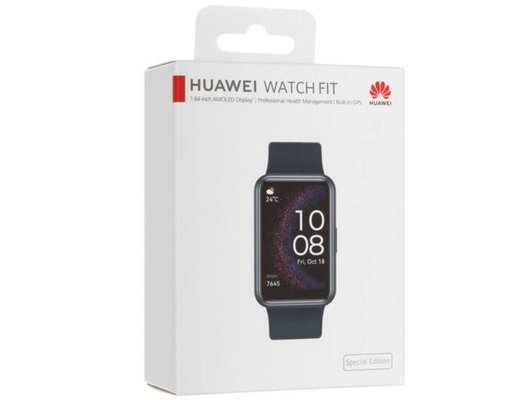 Смарт часы HUAWEI FIT SE STARRY BLACK SILICONE STRAP (STIA-B39)