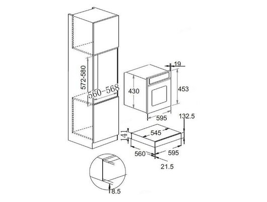 Встраиваемая техника HAIER HWX-L15GW