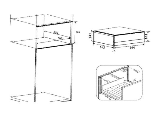 Встраиваемая техника Grundig GWS 2152 B