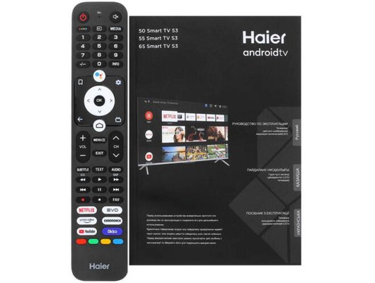 4K (Ultra HD) Smart телевизор HAIER 55 SMART TV S3