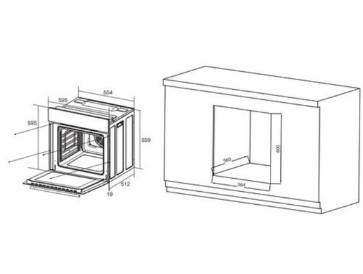 Духовой шкаф CANDY COXP06TBB