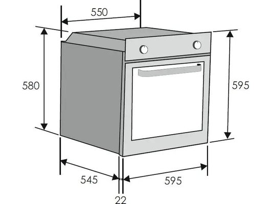 Духовой шкаф CANDY FCT615NXL