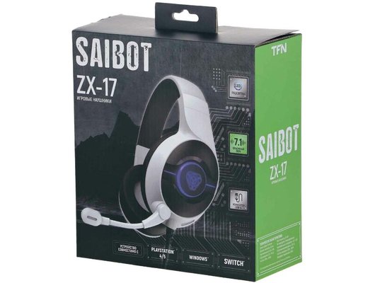 Игровые наушники проводные TFN Saibot ZX-17