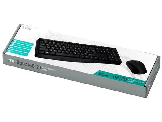 Клавиатура+мышь TFN Slim ME120 чёрный