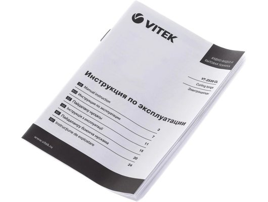 Плойка VITEK 2539-VT-02