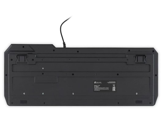 Клавиатура проводная игровая Oklick 715G черный
