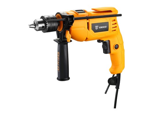Ударная дрель DEKO DKID600W (кейс + набор инстр) (063-4157)