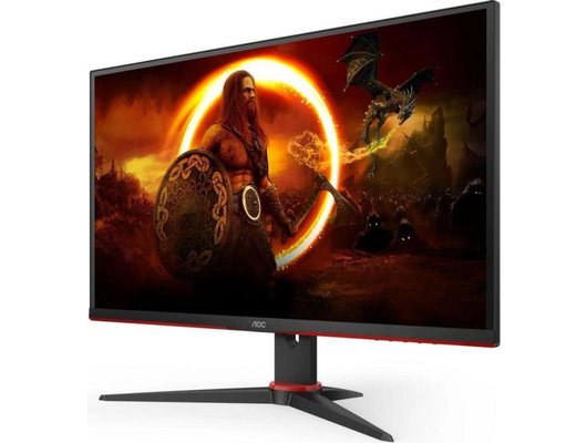 Монитор игровой AOC Q27G2E черно-красный