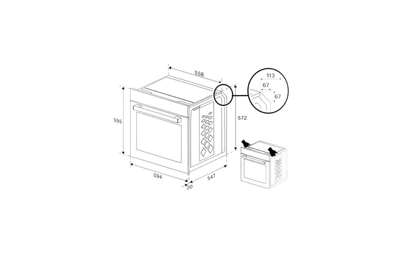 Духовой шкаф beko bbim12400xcs