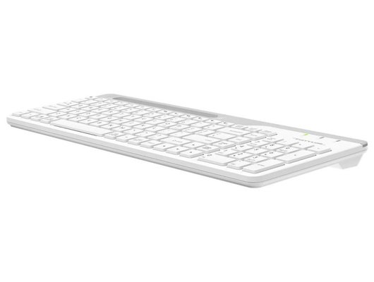 Клавиатура проводная A4Tech Fstyler FK25 белый/серый (FK25 WHITE)