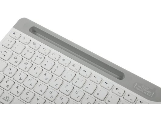 Клавиатура проводная A4Tech Fstyler FK25 белый/серый (FK25 WHITE)