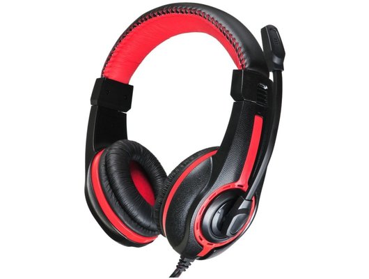 Наушники с микрофоном проводные Oklick HS-L200