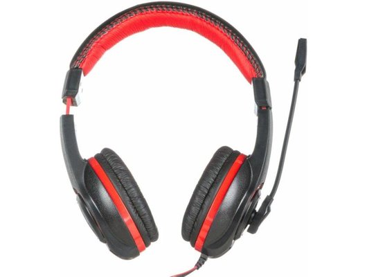 Наушники с микрофоном проводные Oklick HS-L200