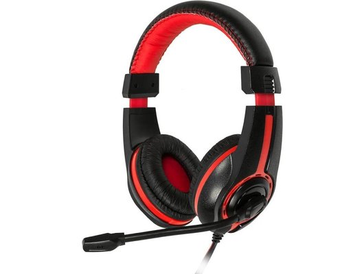 Наушники с микрофоном проводные Oklick HS-L200