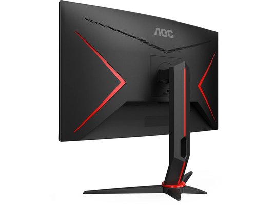 Монитор игровой AOC CQ27G2S черно-красный